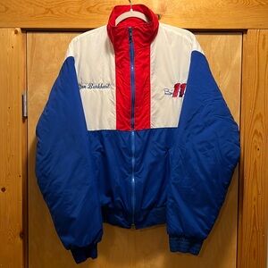 XL Vintage Bill Elliott NASCAR Jacket Bud Budweiser 90’s